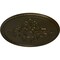Ekena Millwork Milton Ceiling Medallion (Fits Canopies up to 7 7/8"), Hand-Painted Green Gold, 40 5/8"OD x 1 3/4"P CM40MIGGS - alternate 2